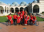 Equipo español de tenis en silla de ruedas